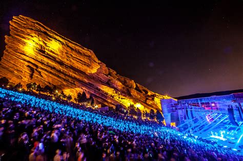 Skrillex - Live at Red Rocks Amphitheatre - April 29, 2023 - Morrison, Colorado, USA. Hey everyone, I was lucky enough to be in the front row at Red Rocks last night. Thanks to u/xFourcex for the incredible seat! I'll leave the full-length videos to other Red Rocks attendees, but I posted 20 of my video clips from the show to YouTube today. 